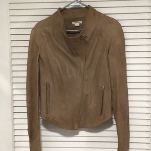 Helmut Lang Fitted Butter Soft Leather Jacket